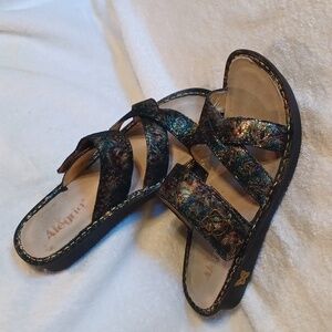 Alegria sandles leather sandles women's size 40
